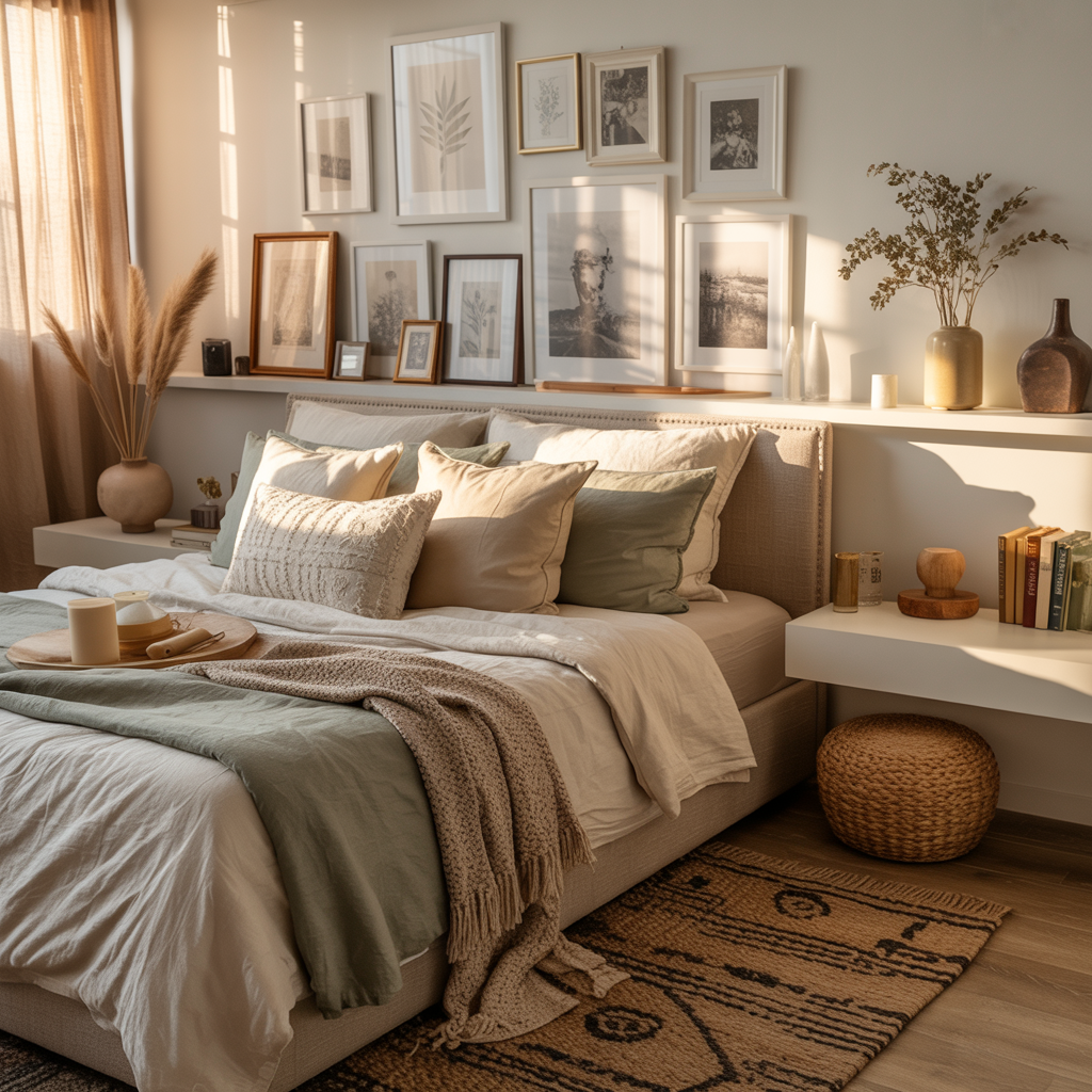 Add Personality with Wall Art, Decor, and Textiles