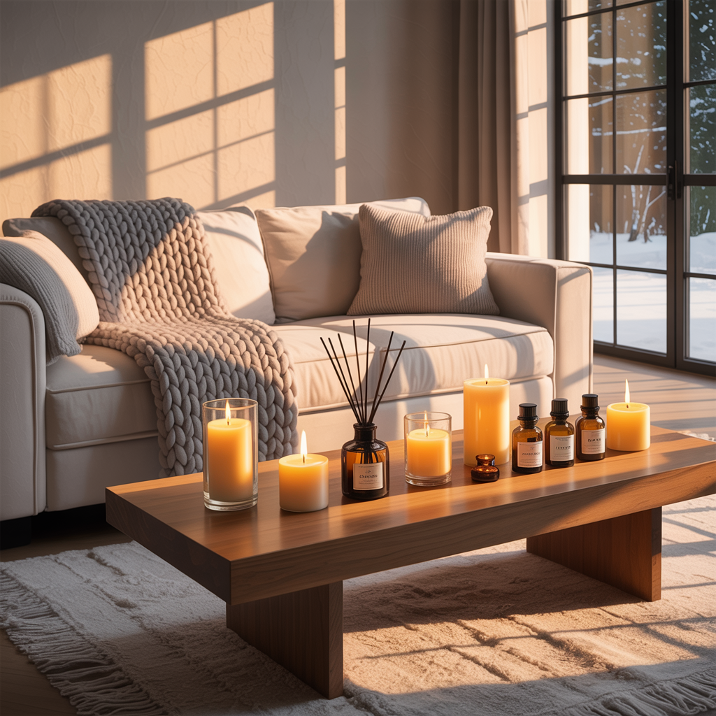 Create Comfort Through Scent and Sound