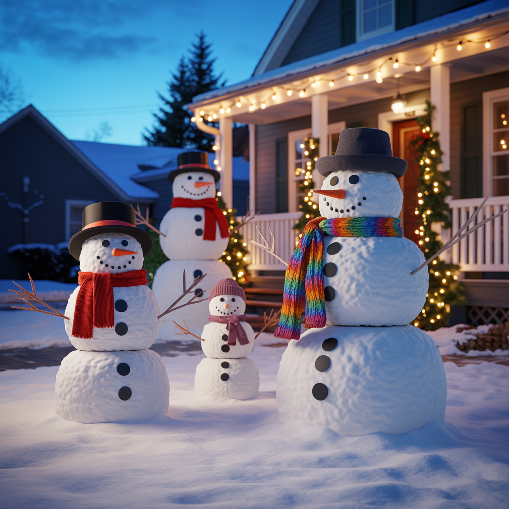 Fun and Elegant Yard Displays