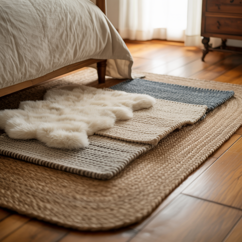 Ground the Room with Rugs and Flooring