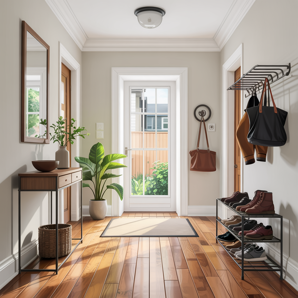 Start with a Clean and Clutter-Free Entryway