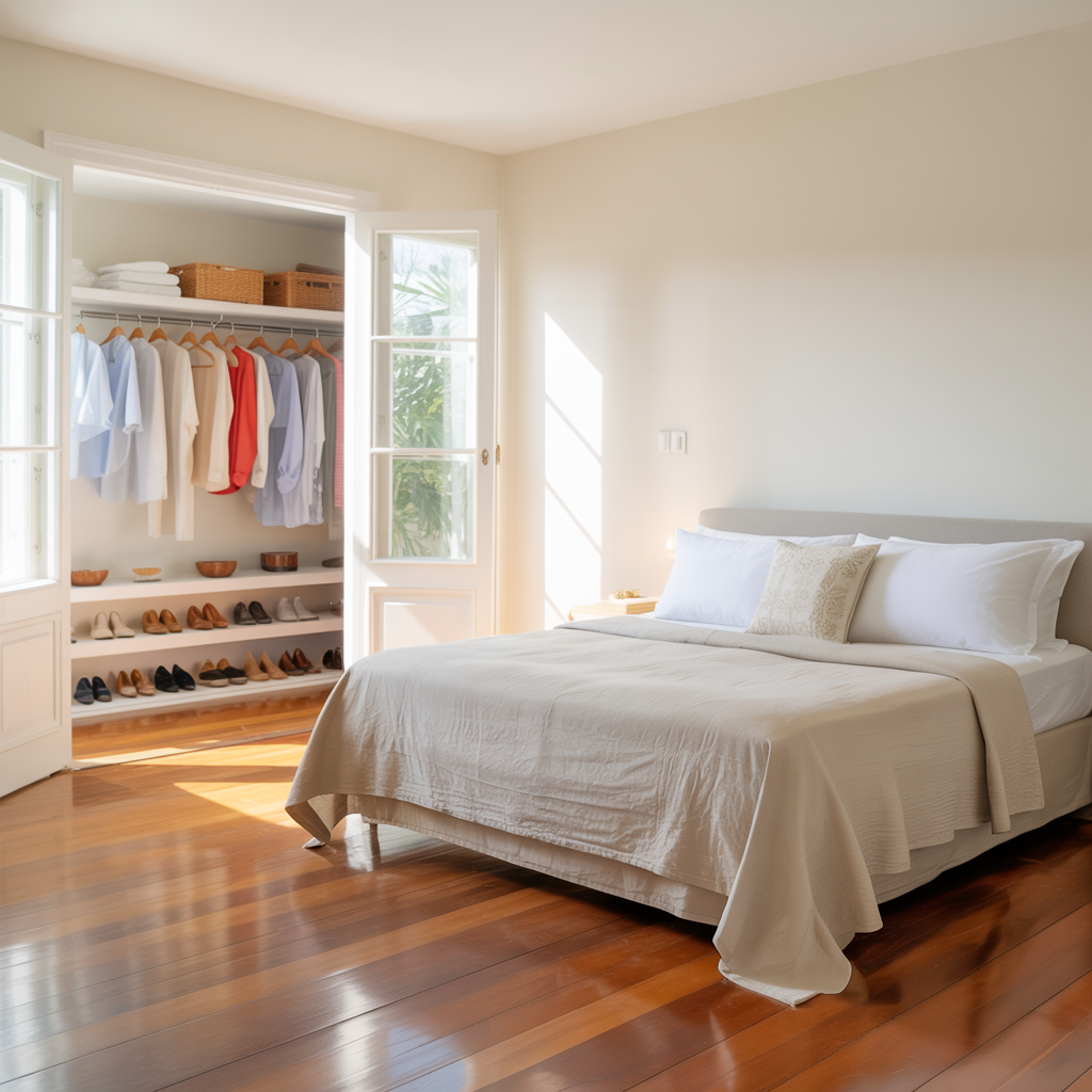 Start with a Clean and Decluttered Bedroom