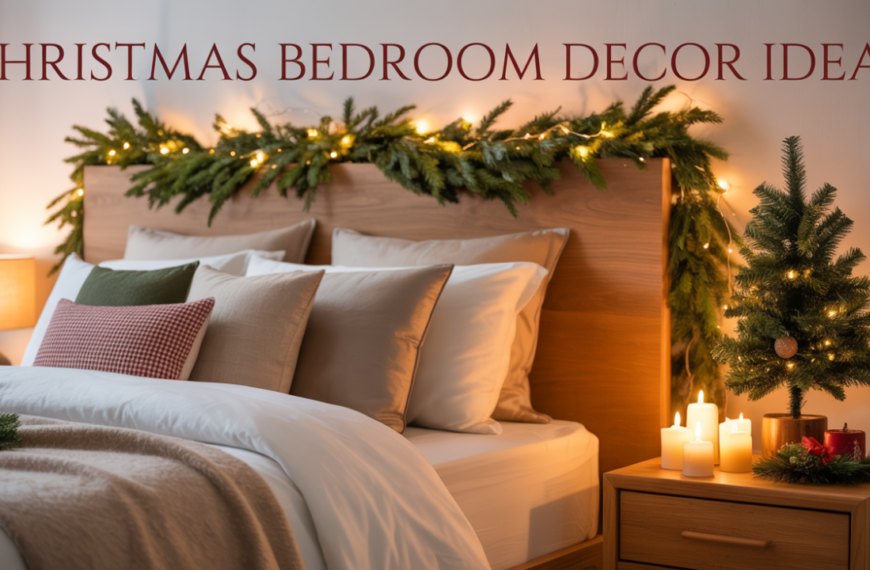 christmas bedroom decor ideas