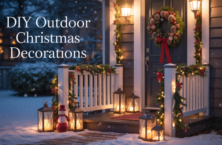 diy outdoor christmas decorations