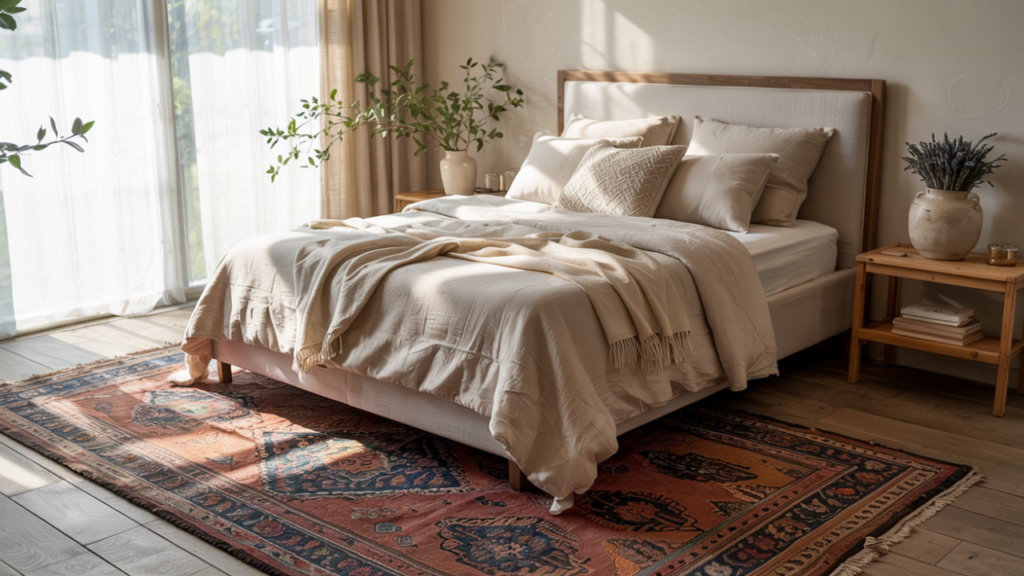 earthy bedroom retreat