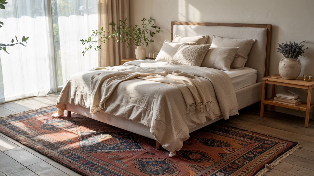 earthy bedroom retreat