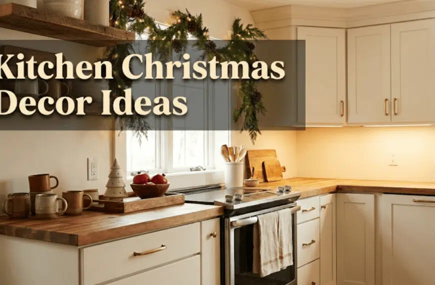 kitchen christmas decor ideas