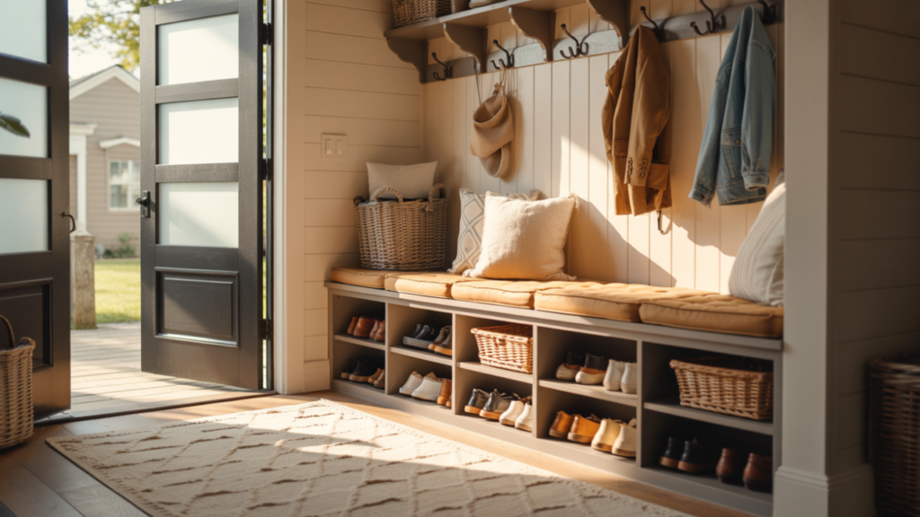 organized entryway