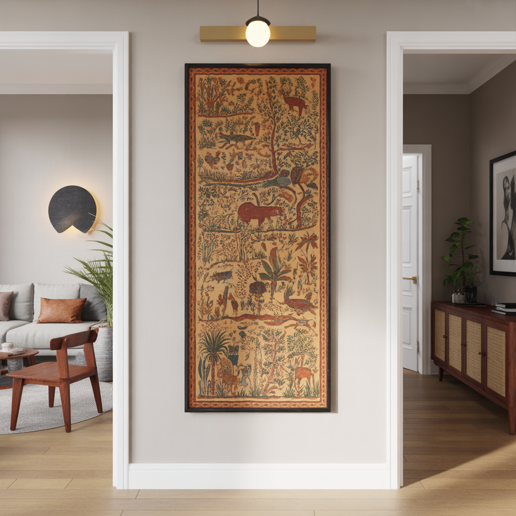 Amate Paper Art Hand-Painted Nature-Inspired Designs