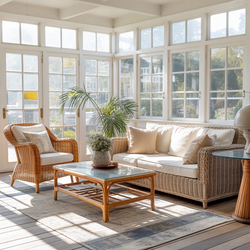 Best Furniture Materials for Sunrooms With Natural Light