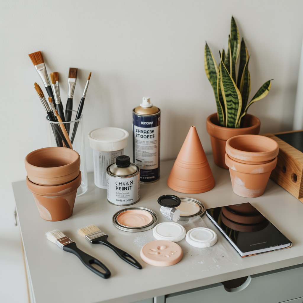 Best Paint Types for Terra Cotta Pots That Last Outdoors