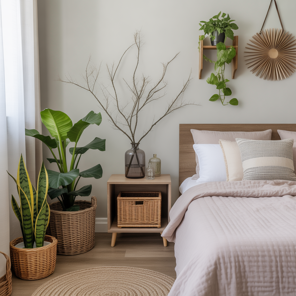 Bring Nature Into a Small Bedroom
