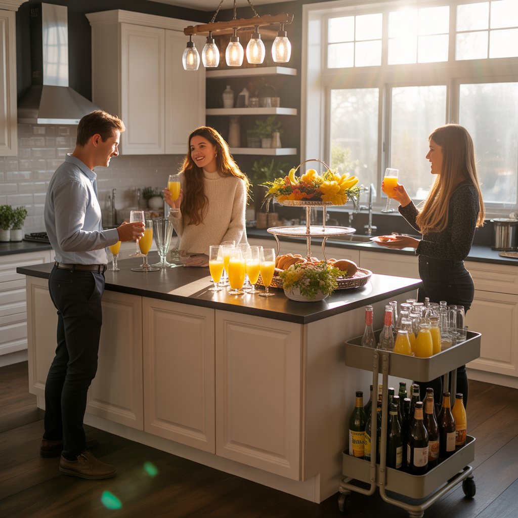 Choose the Perfect Spot for Your Mimosa Bar