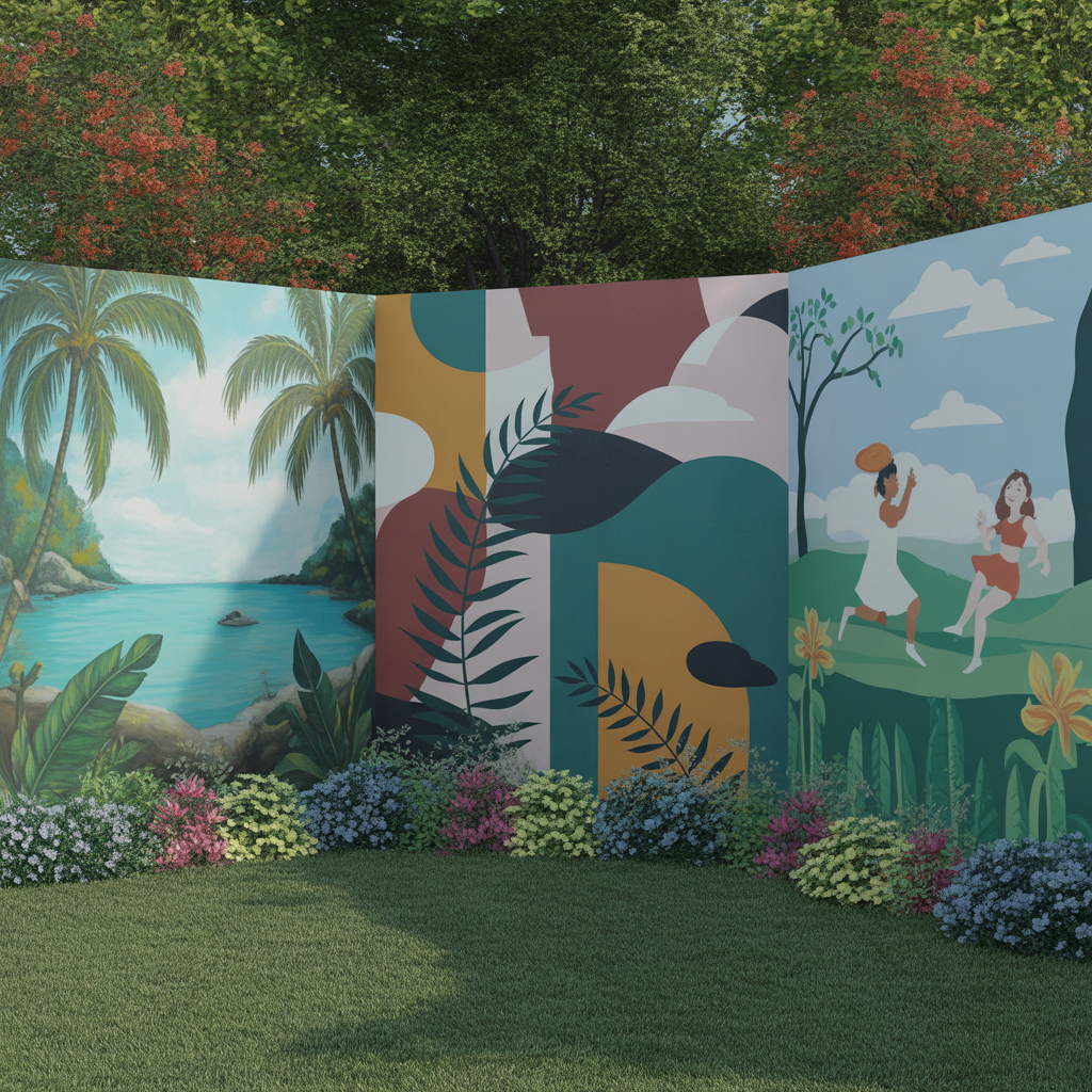 Choosing the Perfect Mural Theme for Your Garden