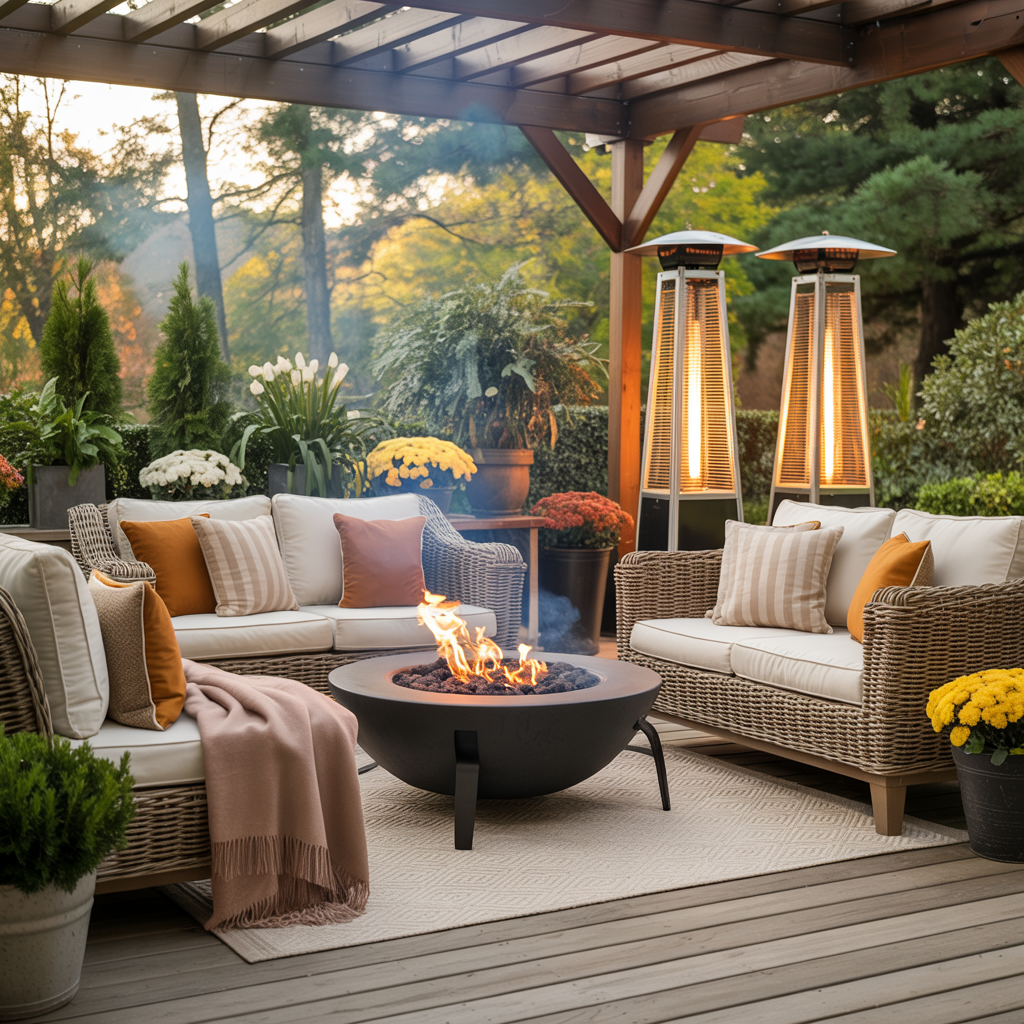 Comfortable Outdoor Spaces for All Seasons