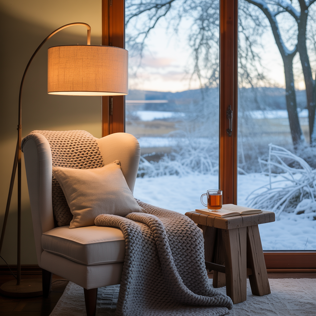 Create a Hygge Corner or Cozy Zone