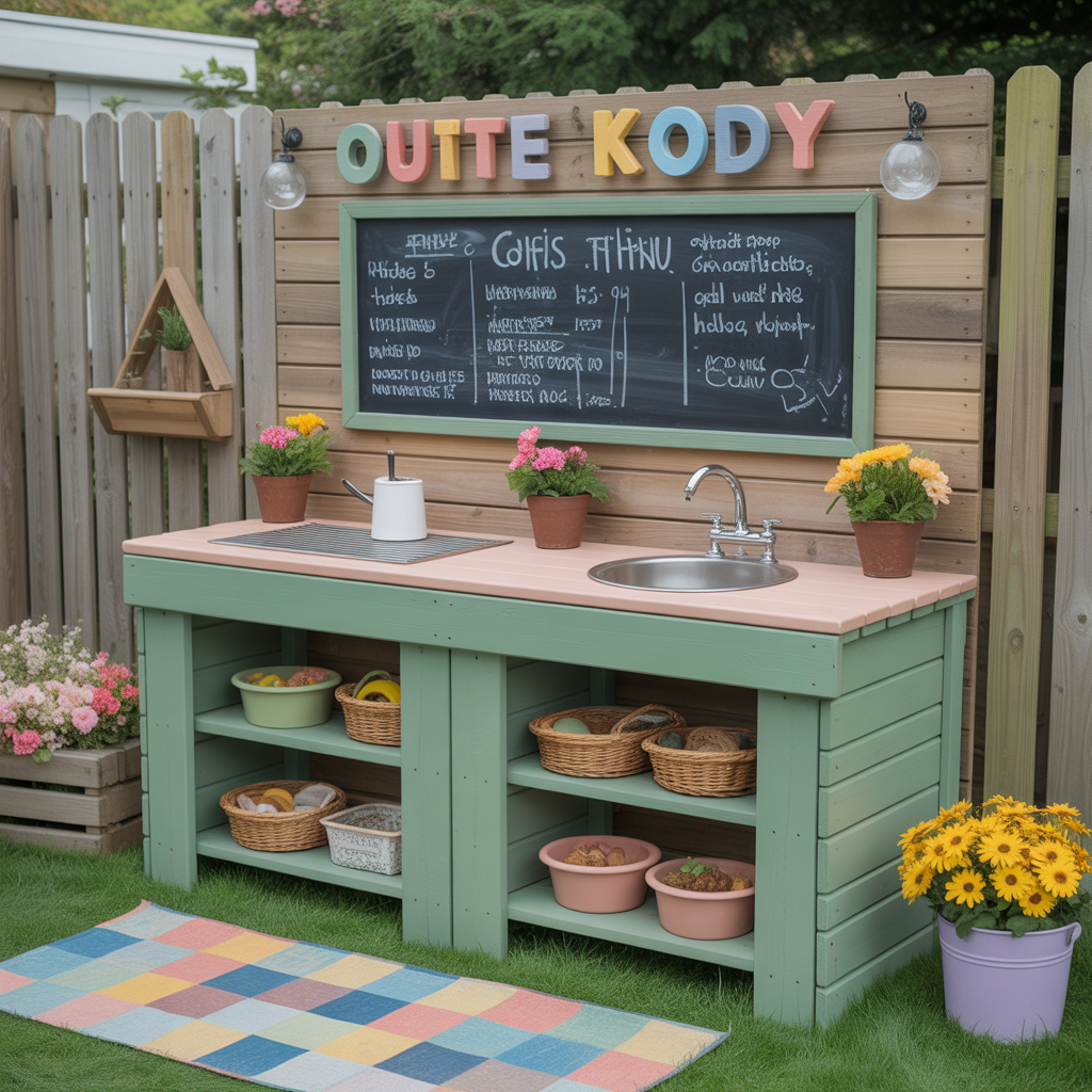 Creative Mud Kitchen Themes and Design Ideas