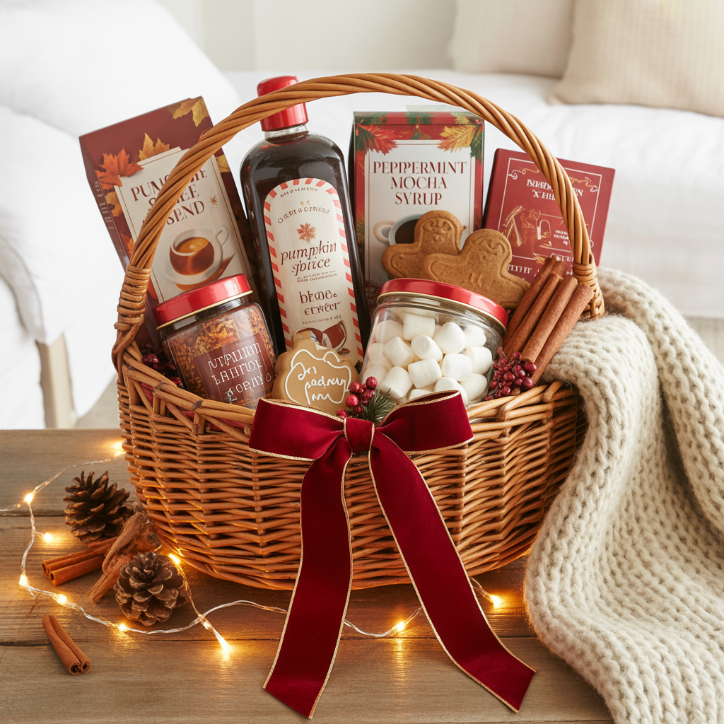 Customize Your Coffee Basket for Holidays, Birthdays, or Special Occasions