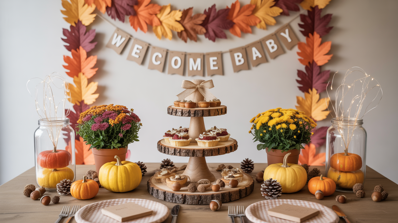 DIY Fall Baby Shower Ideas on a Budget