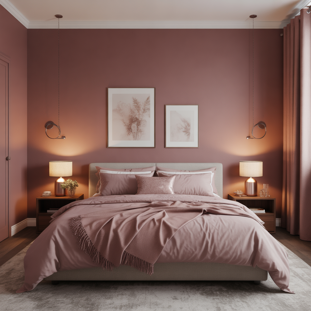 Dusty Rose and Warm Taupe: Subtle Elegance