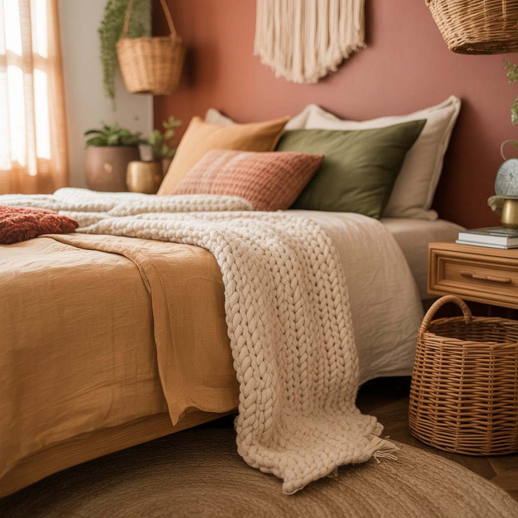 Embrace the Boho Color Palette: Earthy, Warm, and Vibrant Tones