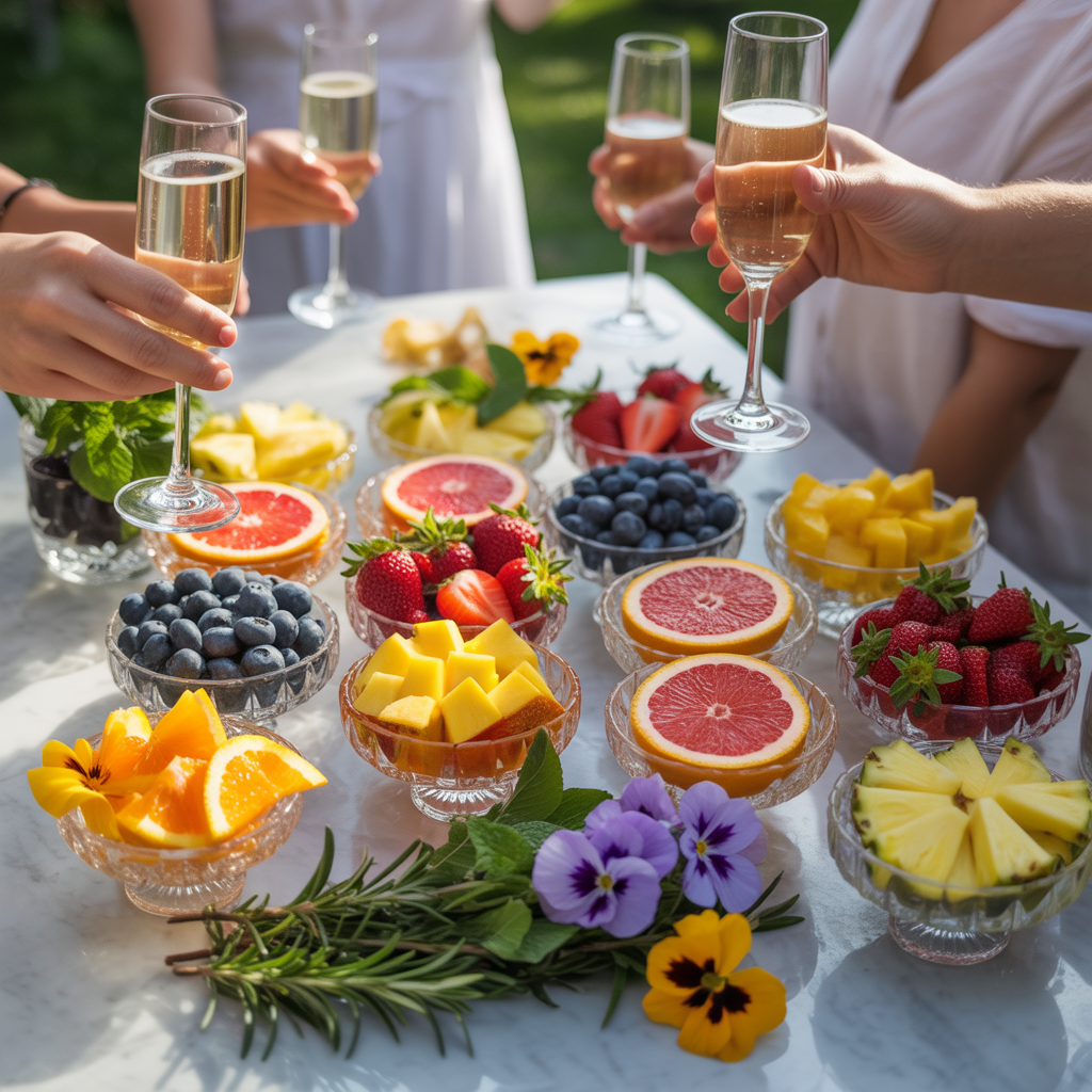 Fresh Fruits, Garnishes, and Creative Mix-Ins