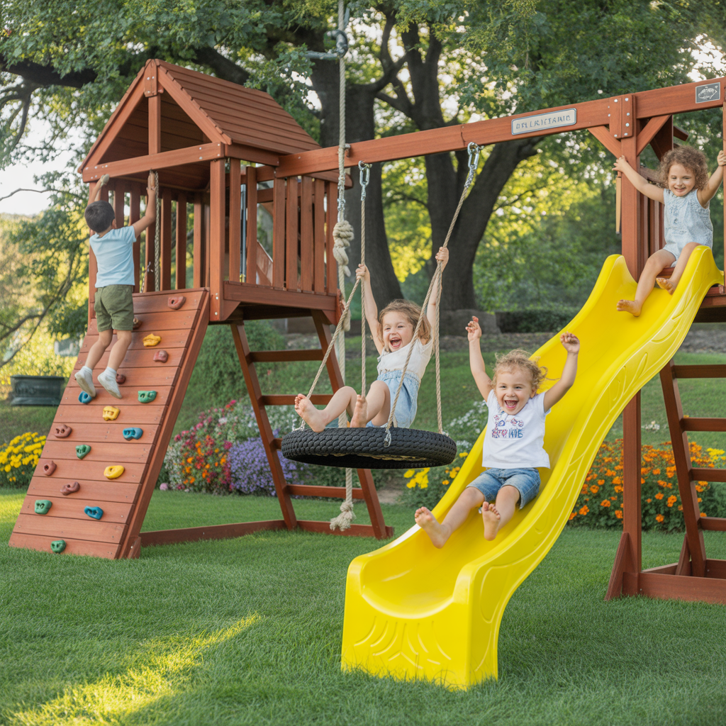Fun Add-Ons to Make Your Swing Set Exciting