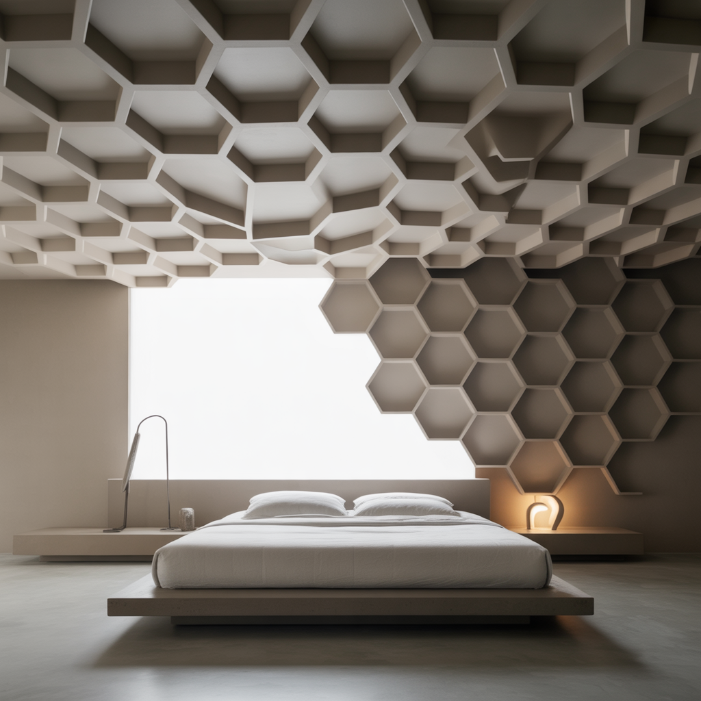 Geometric Ceilings to Make a Statement