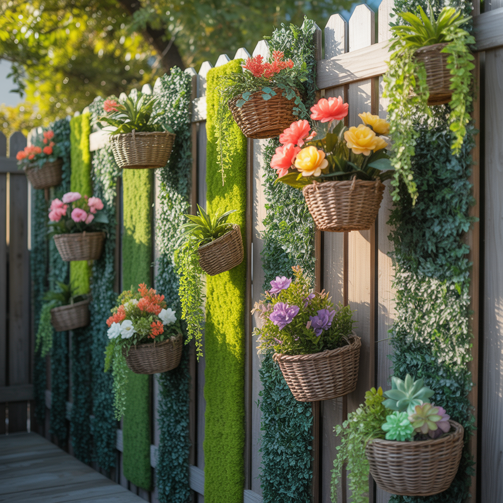 Hanging Planters and Greenery Displays