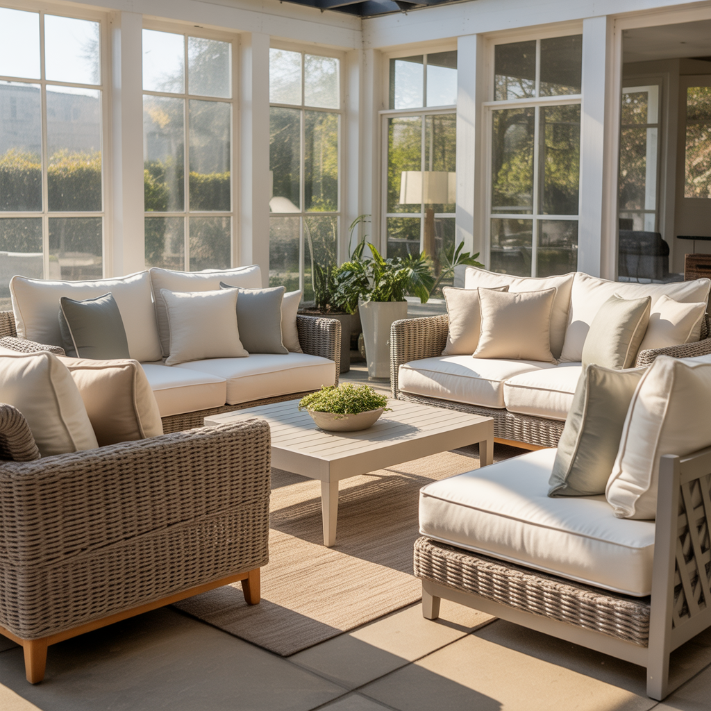 How to Balance Comfort and Durability in Sunroom Furniture