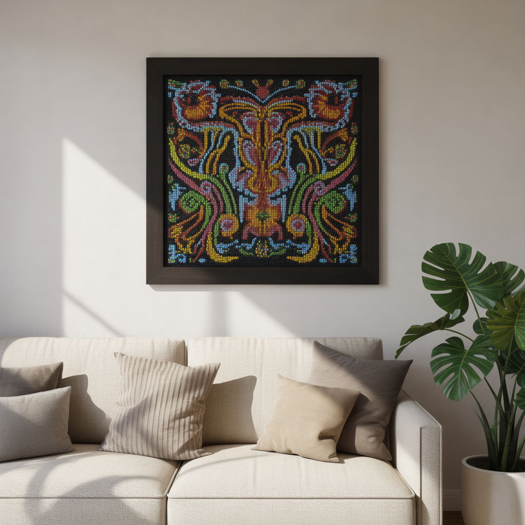 Huichol Bead Art Spiritual Art With Stunning Detail