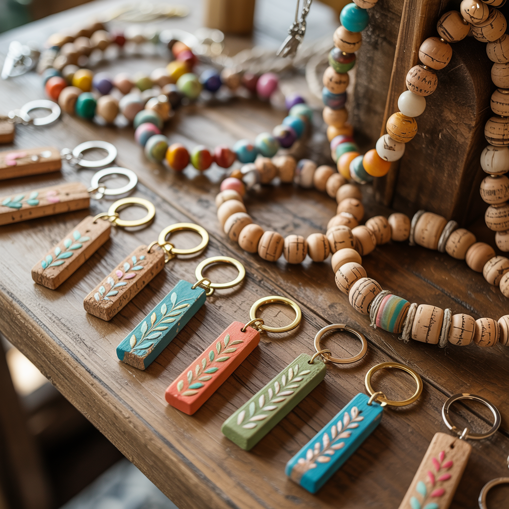 Jewelry and Keychains: Small Crafts with Big Impact