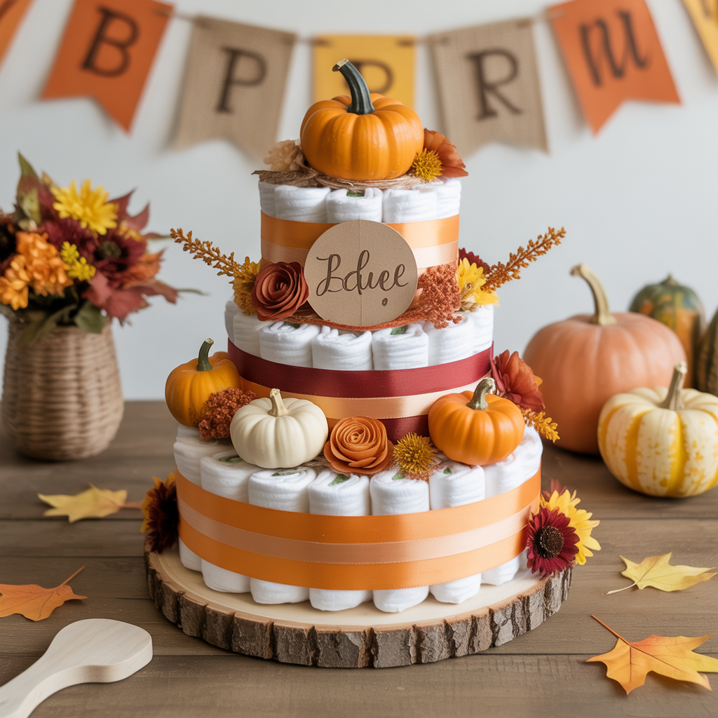 Make a Budget-Friendly Diaper Cake