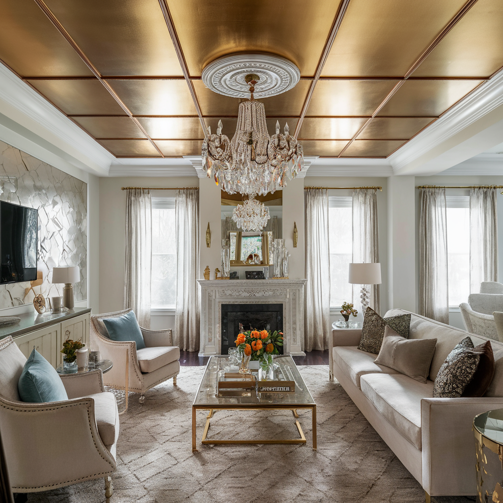 Metallic Finishes and Luxe Effects