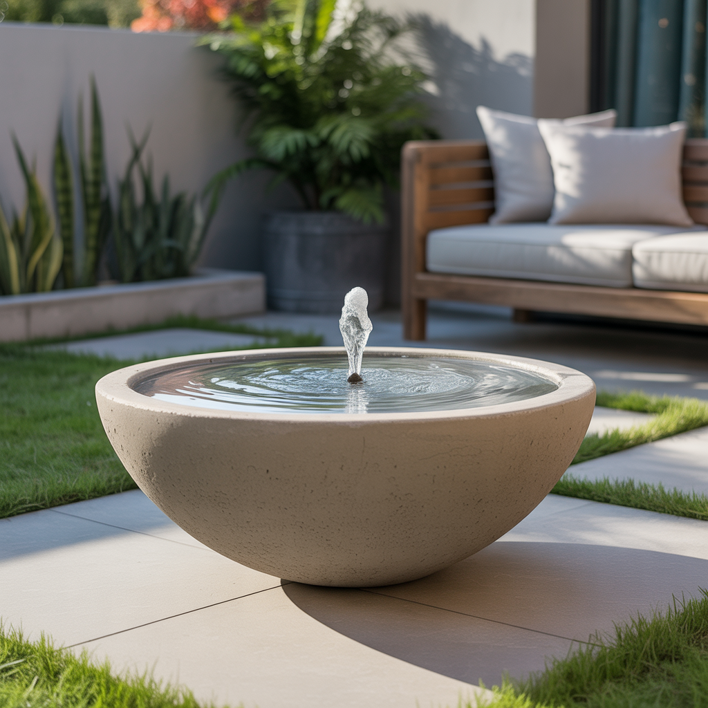 Modern Minimalist Bowl Fountain