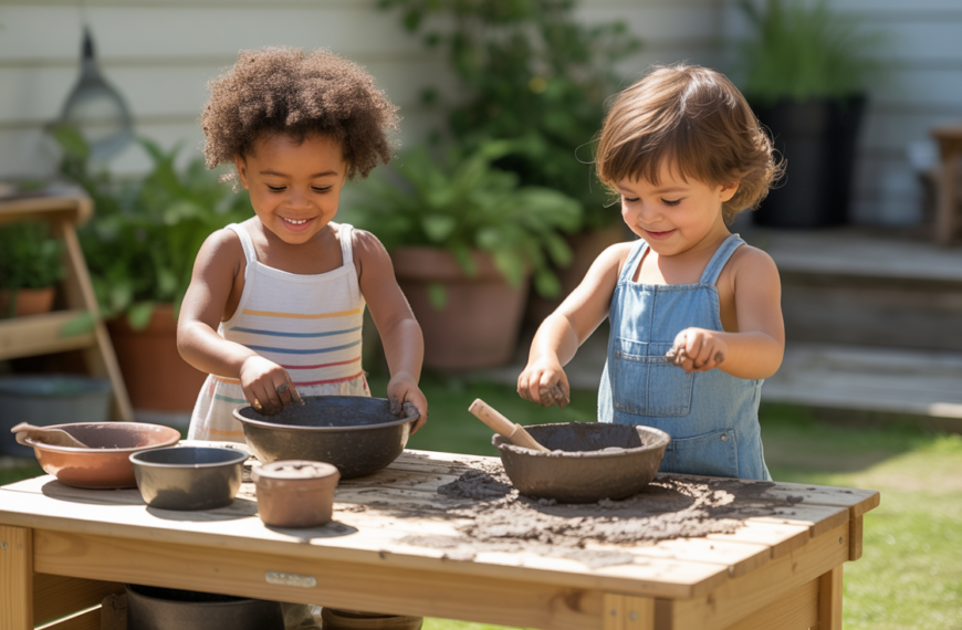 Mud Kitchen Ideas That Encourage Creative Outdoor Play for Kids
