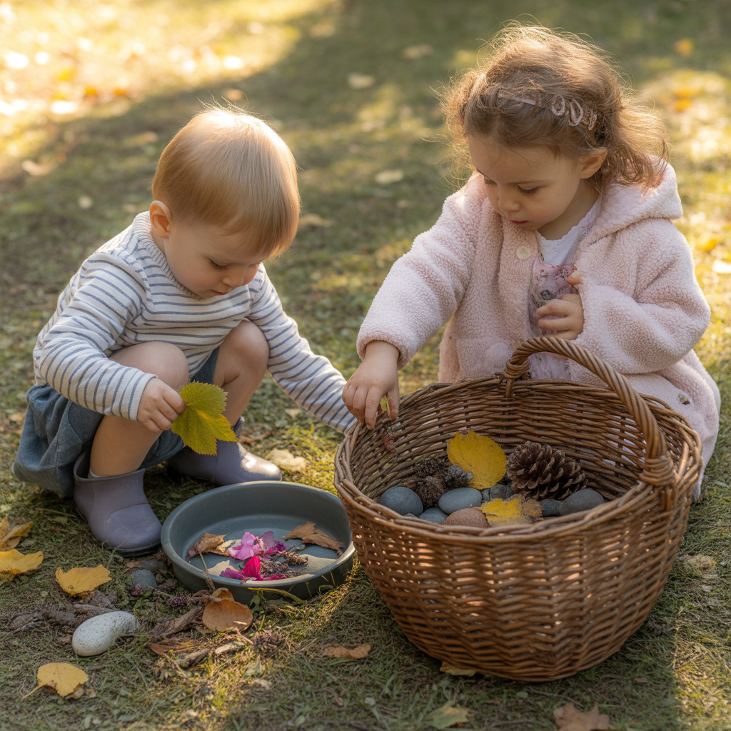 Natural Elements to Add for Sensory and Learning Play