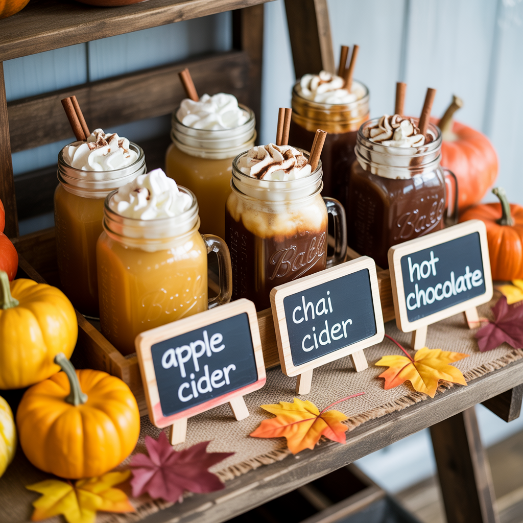 Offer Warm Drinks and Simple Beverages