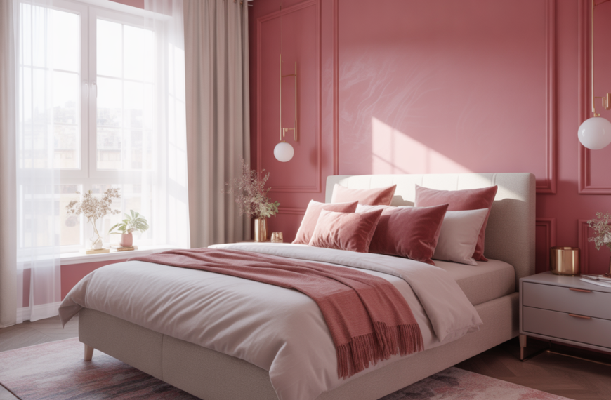 Pink Accent Walls and Bold Bedroom Ideas to Transform Your Space