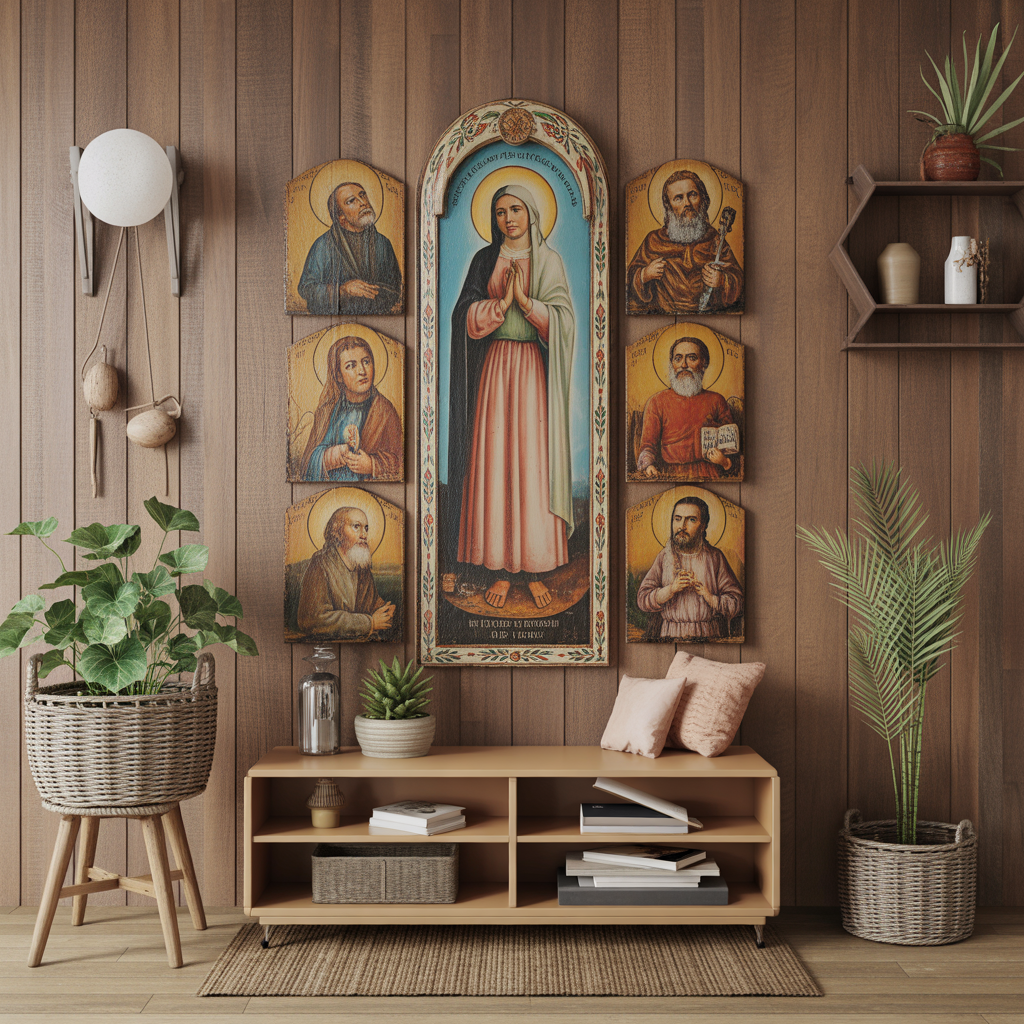 Retablos Storytelling Paintings With Emotional Depth