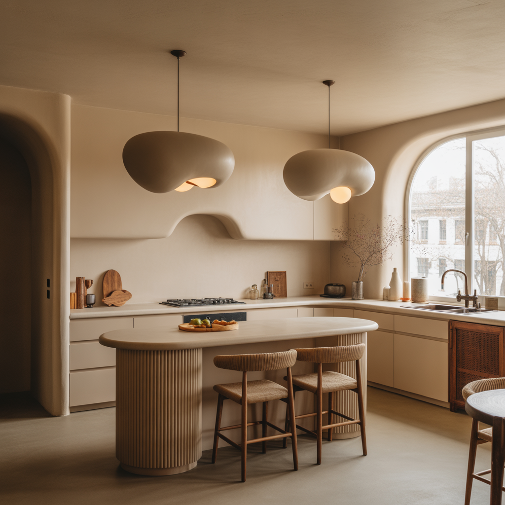 Rounded Shapes and Softer Designs