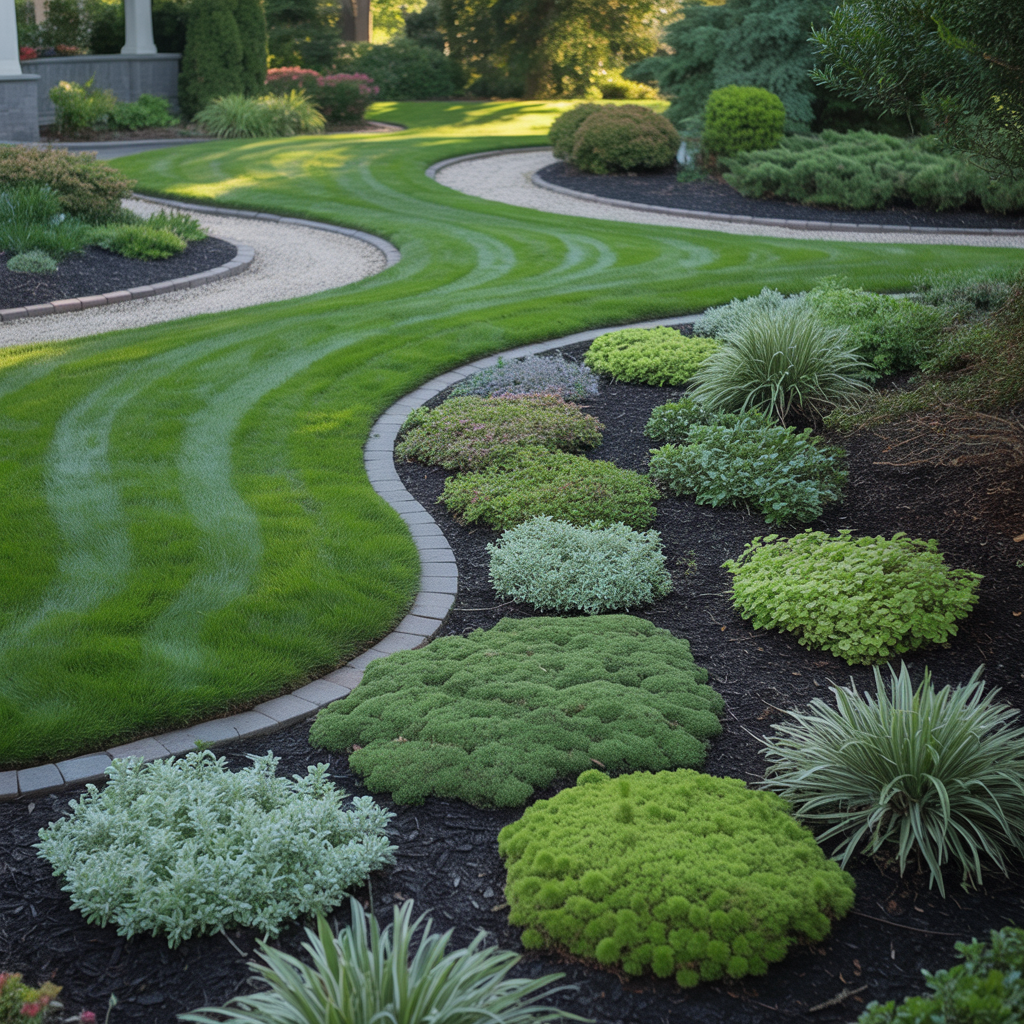 Simple Lawn and Ground Cover Ideas for a Clean Look