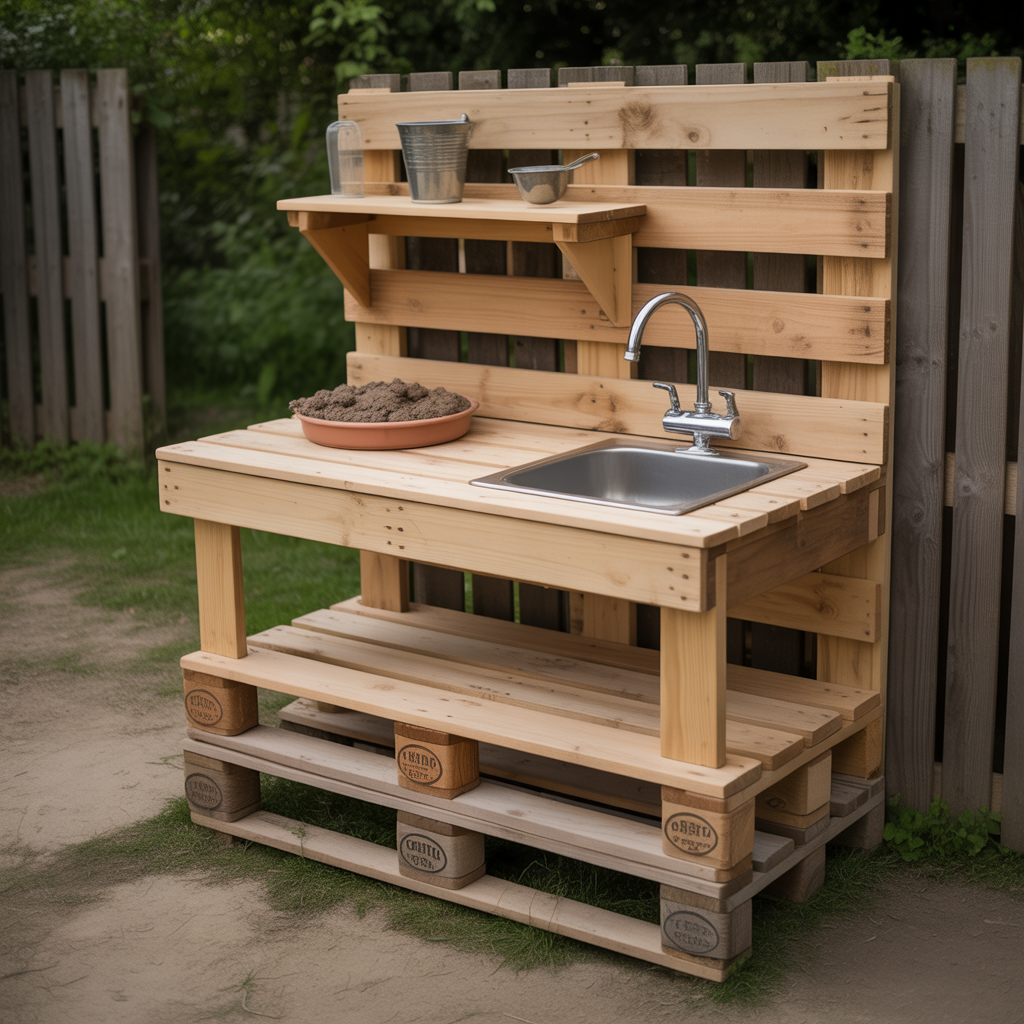 Simple Mud Kitchen Ideas You Can Build at Home
