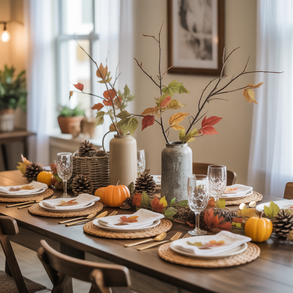 Use Nature and Thrift Store Finds for Extra Decor