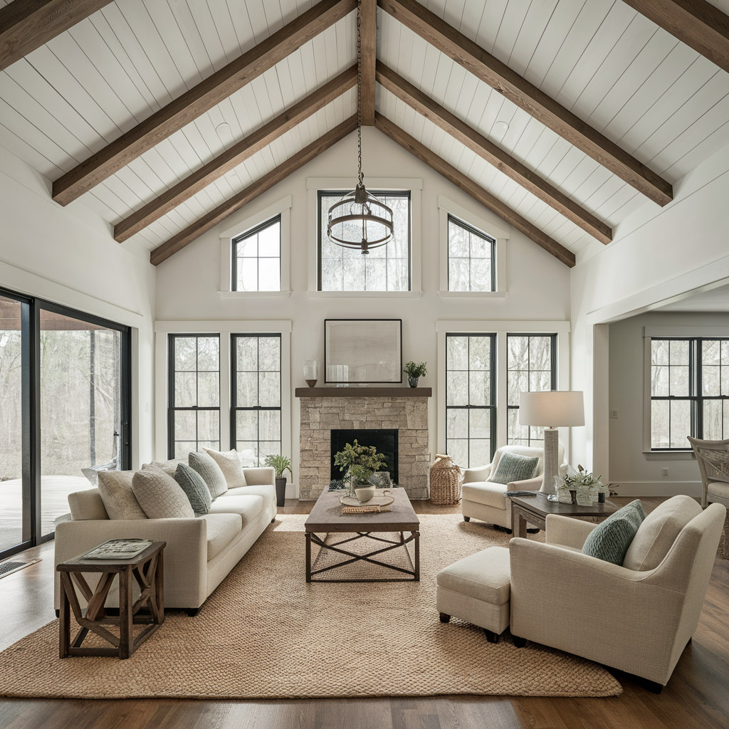 Vaulted Ceilings for Airy Spaces