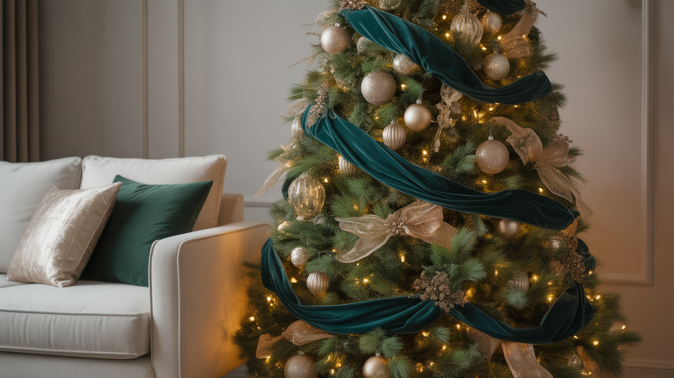 Velvet Christmas Tree Ideas That Add Luxury and Warmth to Your Holiday Decor