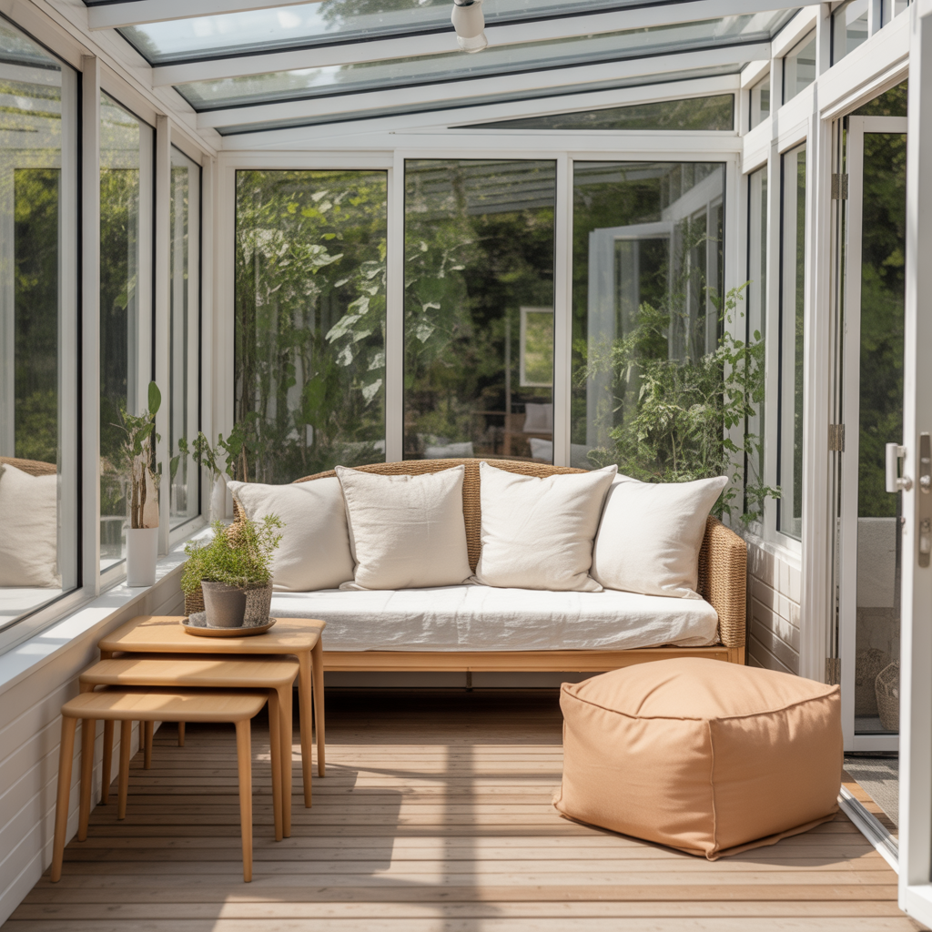 Versatile and Multi-Functional Furniture Ideas for Small Sunrooms