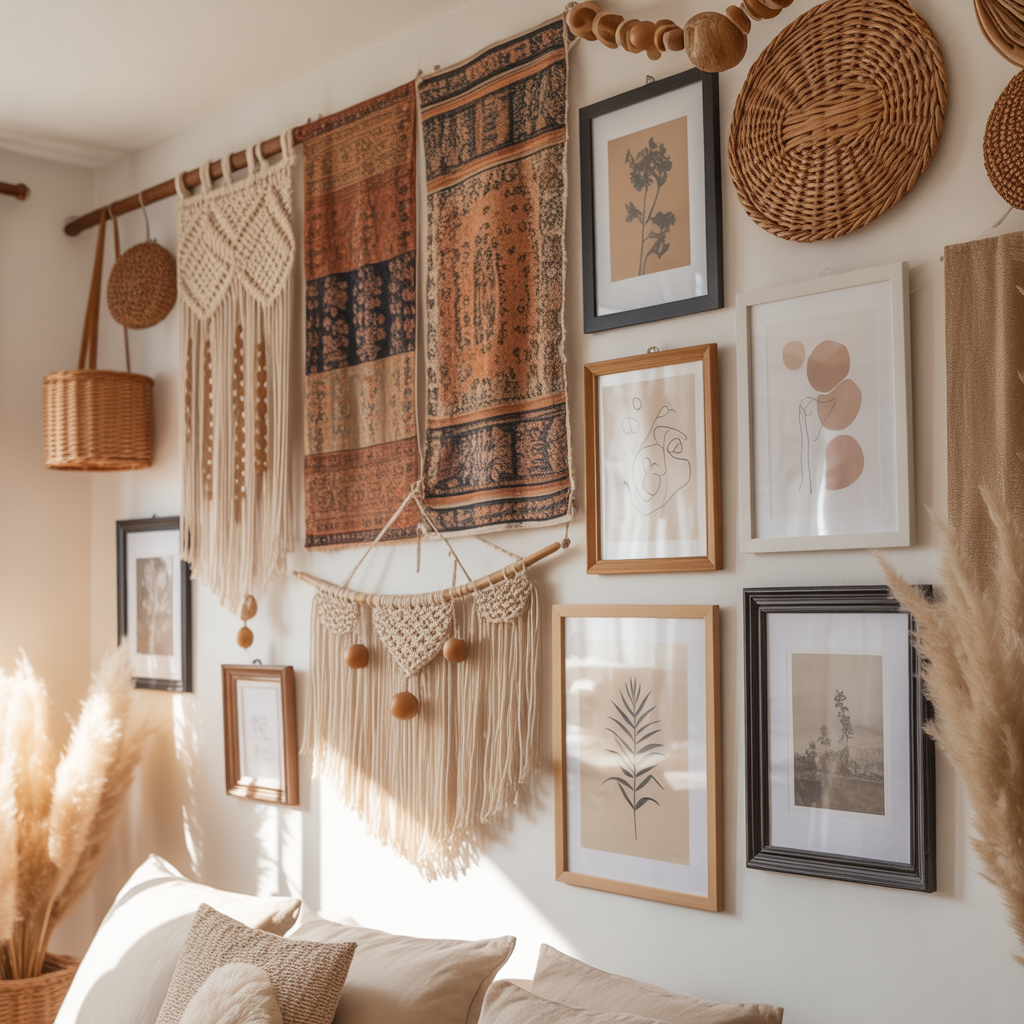 Wall Decor Ideas: Tapestries, Macramé, and Art