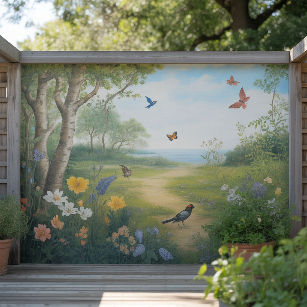 What Are Garden Murals and Why They Matter