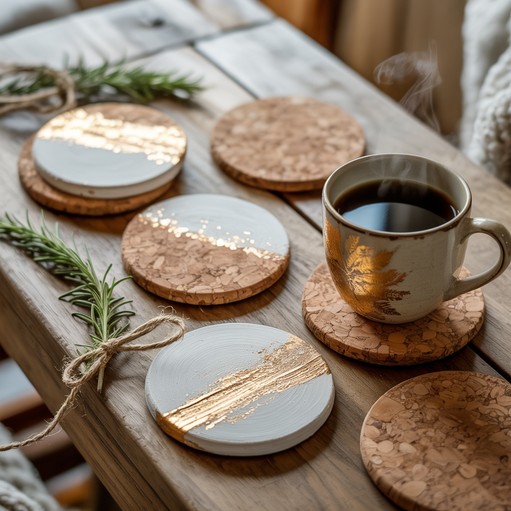 Wine Cork Coasters: Stylish and Functional